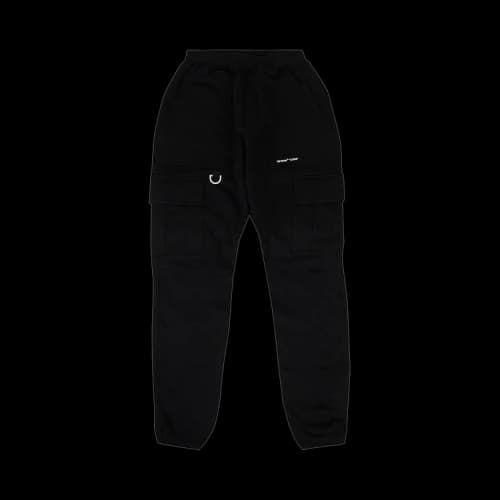 Off-White Cotton Logo Cargo Pants 'Black'