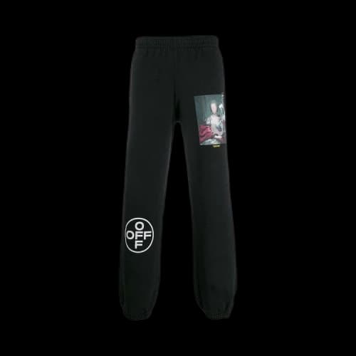 Off-White Mariana De Silva Sweatpant 'Black/Multicolor'
