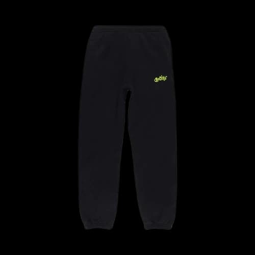 Off-White Opposite Arrow Slim Sweatpants 'Black/Lime'