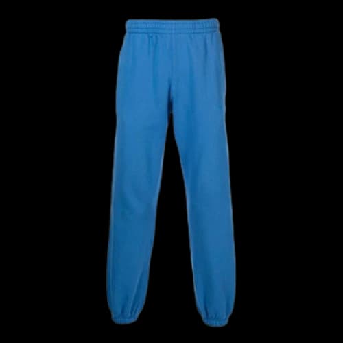 Off-White SS22 Stripe Logo Printing Casual Sports Pants/Trousers/Joggers Version Blue
