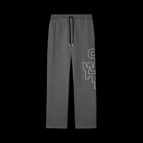 Off-White Outline Arrow Sweatpant 'Black/White'