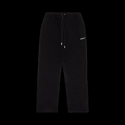 Off-White Pixel Diag Sweatpants 'Black/White'