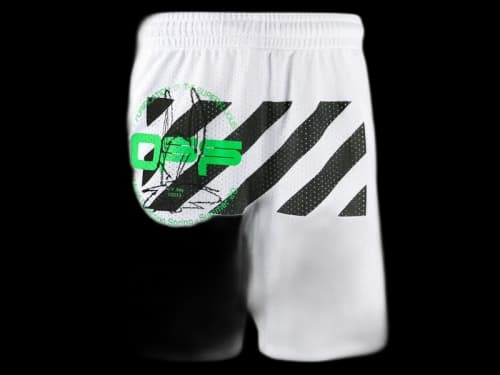 OFF-WHITE Harry The Bunny Mesh Shorts White/Multicolor