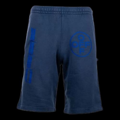 Off-White Alphabet Logo Casual Shorts Version Blue