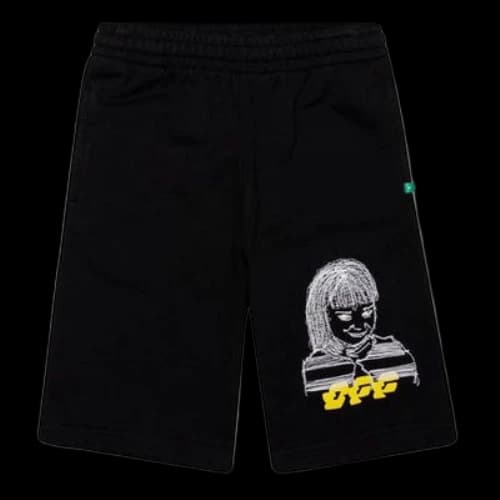 Off-White SS20 Mens Loose Black Disrupted Font Sweat