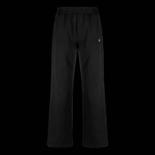 Off-White SS21 Logo Embroidered Casual Sports Pants Version Black