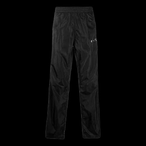 Off-White SS21 Zipper Detail Logo Sports Pants/Trousers/Joggers Black