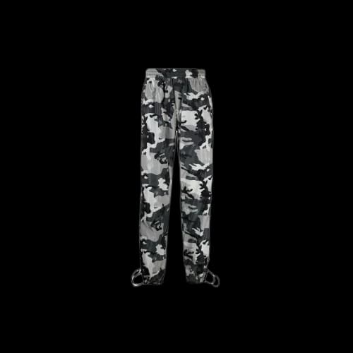 Off-White SS21 mid waist Printing Sports Pants Ordinary Version Camouflage