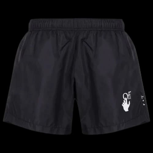 Off-White Hand Off Swimshorts 'Black/White'