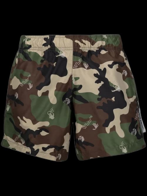 OFF-WHITE Camouflage Print Swim Shorts Camouflage Print