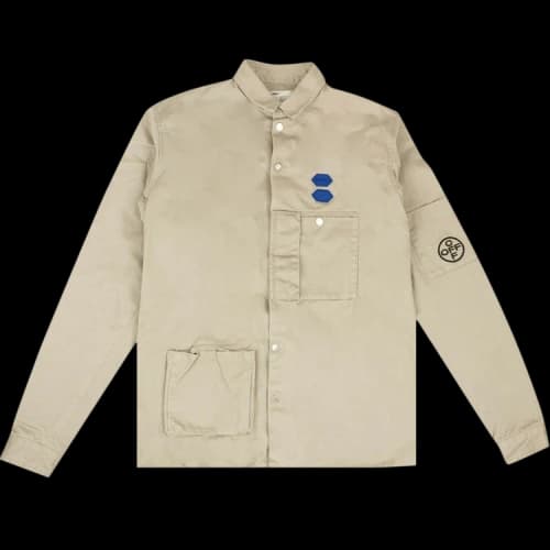Off-White Work Shirt 'Beige'