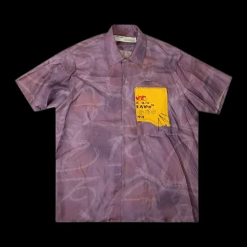 Off-White Spot Holiday Shirt 'Purple'