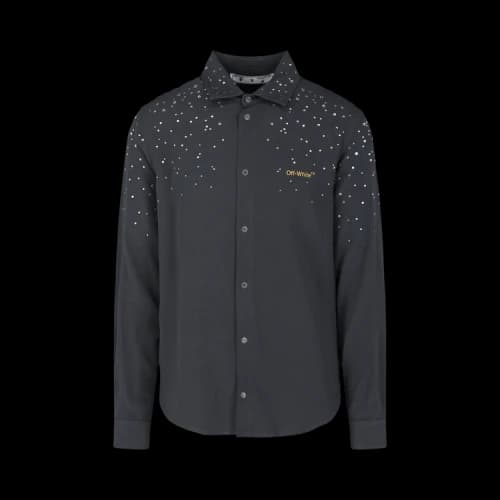 Off-White Holiday Strass Shirt 'Grey'