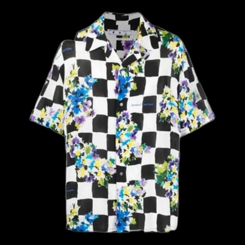 Off-White Men's SS21 Shirt Oversize White