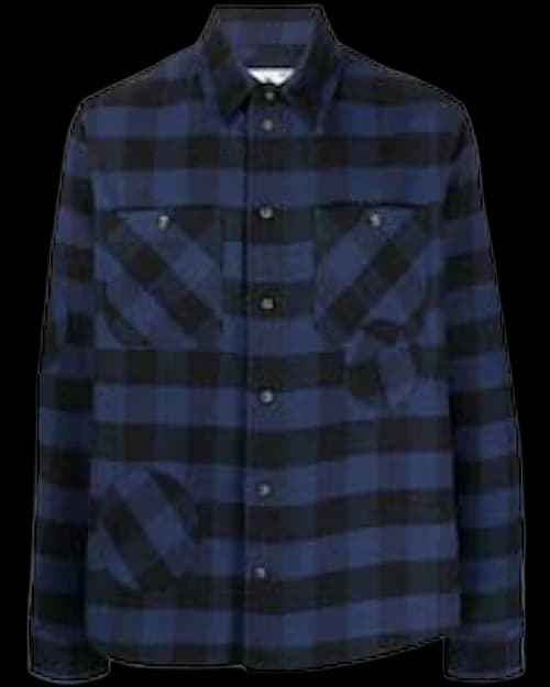 OFF-WHITE Special Flannel Shirt Blue/Black