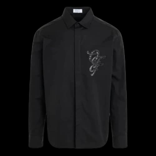 Off-White Nature Lover Heavy Cotton Shirt 'Black'