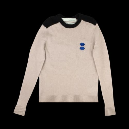 Off-White Crewneck Sweater 'Beige'
