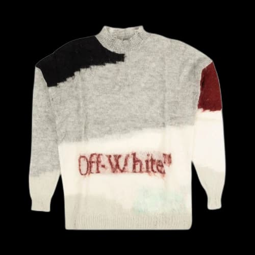 Off-White Logo Colorblock Ordinary Version Gray