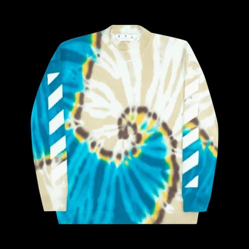 Off-White SS22 Tie Dye Pattern Long Sleeves Ordinary Version Multicolor
