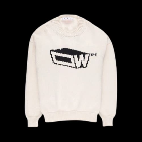 Off-White Graffiti Zine Crewneck 'Off White'