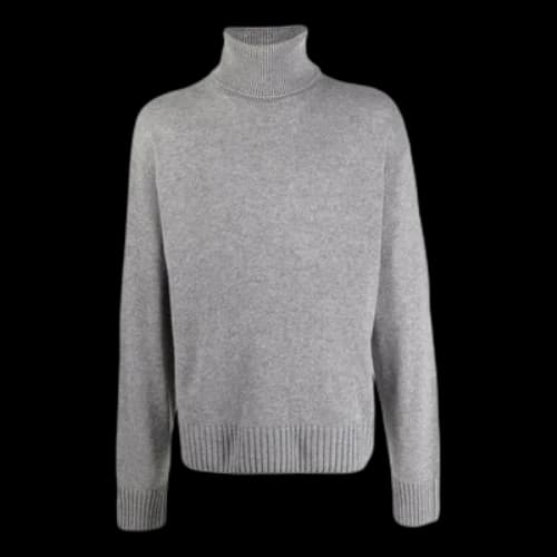 Off-White Embroidered-Logo Roll Neck Jumper