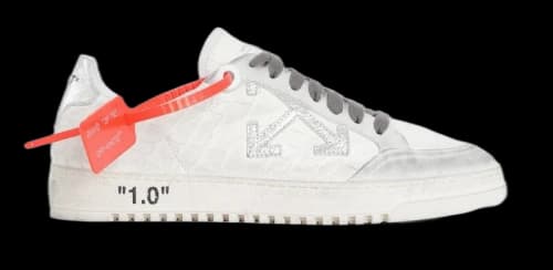 OFF-WHITE 2.0 Low Silver Crocodile FW19