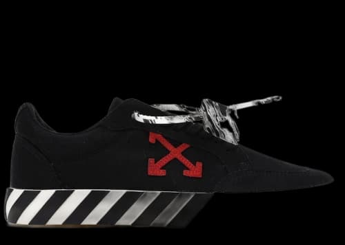 OFF-WHITE Vulc Low Black Red Arrow FW20