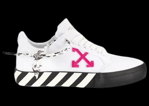 Off-White Vulc Low White Fuchsia