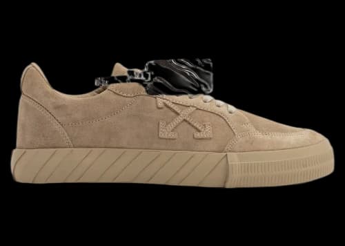OFF-WHITE Vulc Low Beige Suede