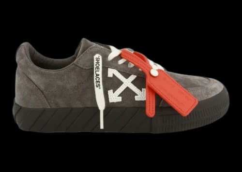OFF-WHITE Vulc Low Grey Suede