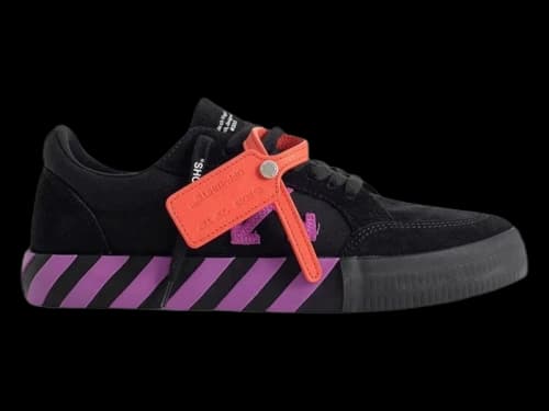 OFF-WHITE Vulc Low Black Orchid