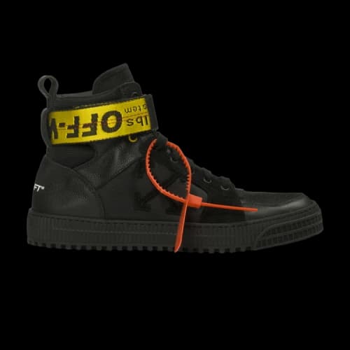 Off-White High Top Sneaker 'Black'