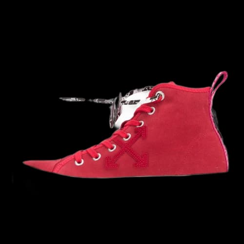 Off-White Off White Vulc High Top Sneaker Red White (2020)