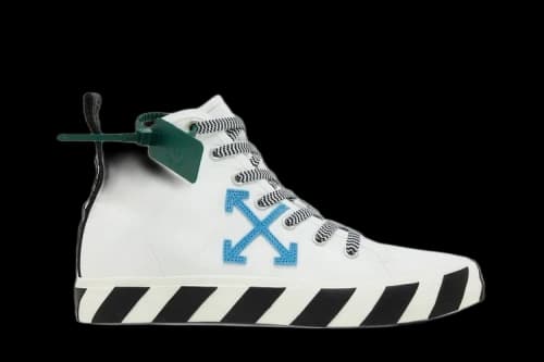 Off-White Vulcanized Mid 'White Blue'