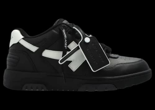 OFF-WHITE Out Of Office OOO Low Tops Black White (2025)