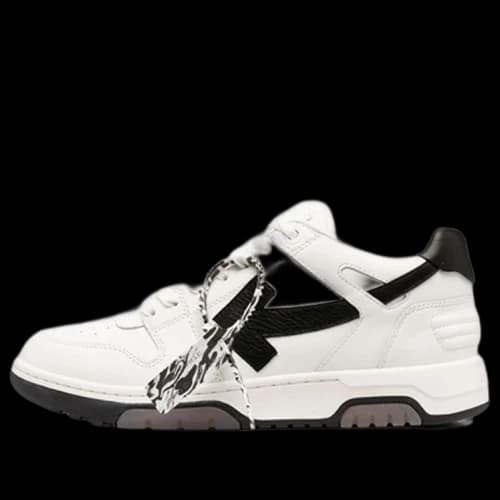 OFF-WHITE OOO Low Out of Office White Black