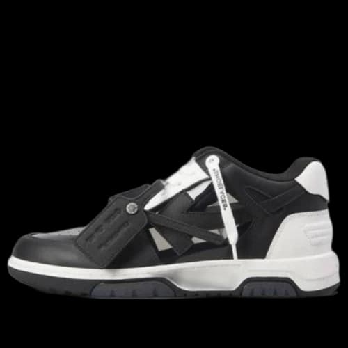 Off-white Out Of Office OOO Low Tops 'Black White Suede'