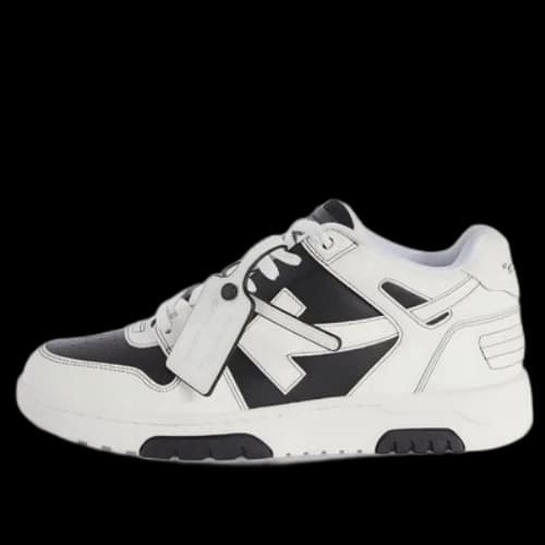 Off-White Out Of Office OOO Low Tops 'Black White'