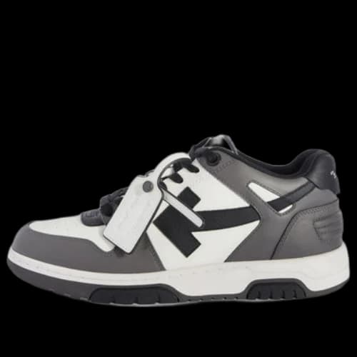 Off-White Out Of Office OOO Low Tops 'Dark Grey Black'