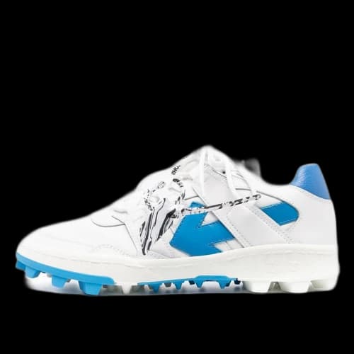 Off-White Off White Calf Leather Mountain Cleats Sneaker White Blue (2021)