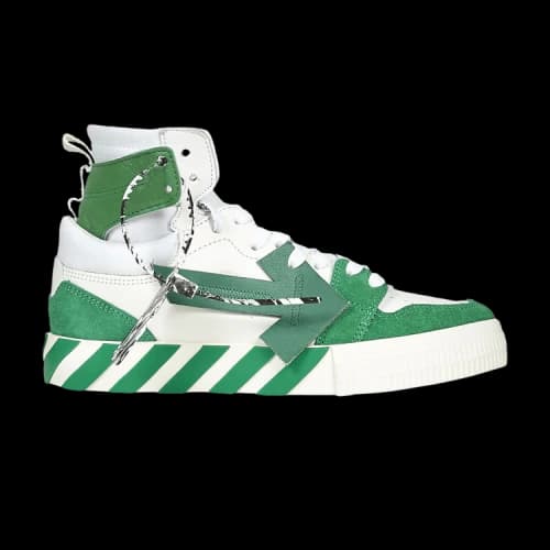 Off-White Vulc Sneaker High 'White Green'