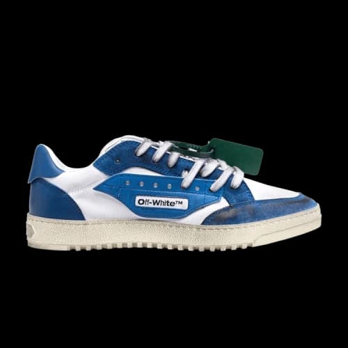 Off-White 5.0 Low 'Vintage Finish - White Cobalt Blue'