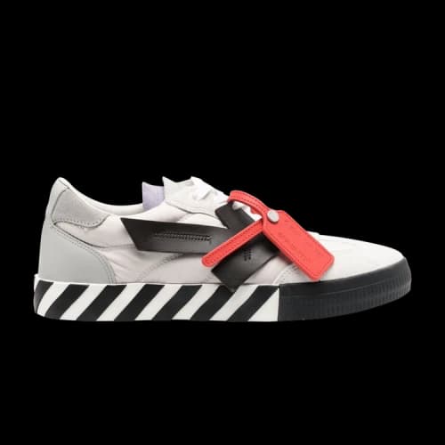Off-White Floating Arrow Low Vulc Leather 'White Black'