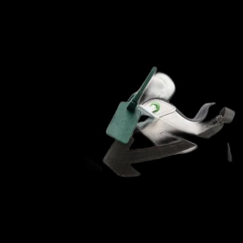 Off-White Sponge Mid-Top Sneakers 'White Black'