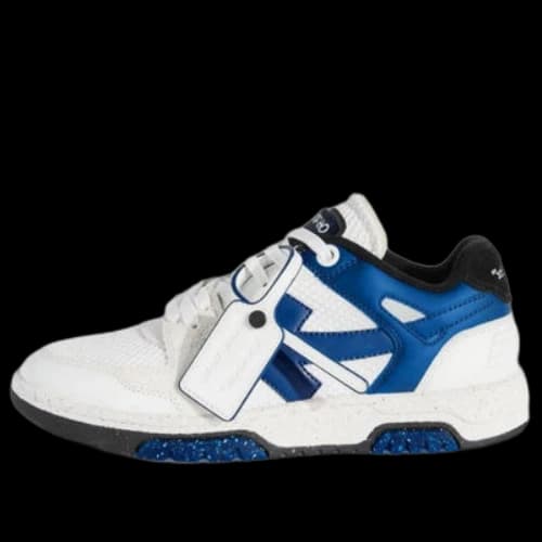 Off-White Slim Out Of Office colour-block Sneakers 'White Navy'