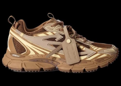 OFF-WHITE Be Right Back Dark Brown Cream
