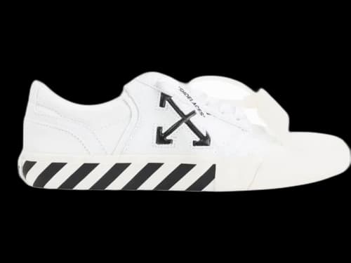 OFF-WHITE Vulc Low White Black FW25