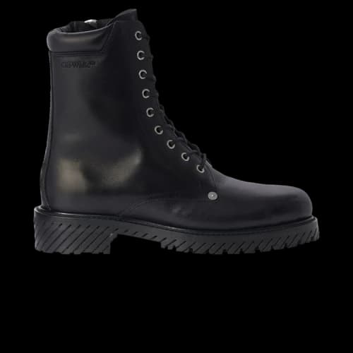 Off-White Diag Lace-Up Combat Boot 'Black'