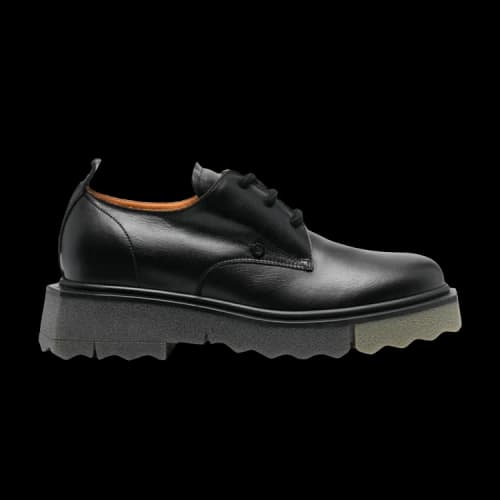 Off-White Sponge Derby 'Black Khaki'
