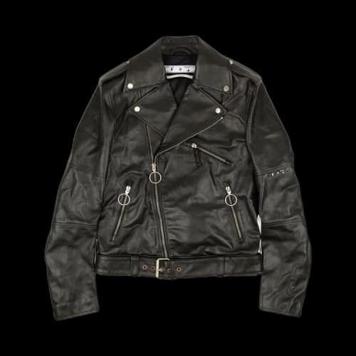 Off-White Asymmetric Black Jacket